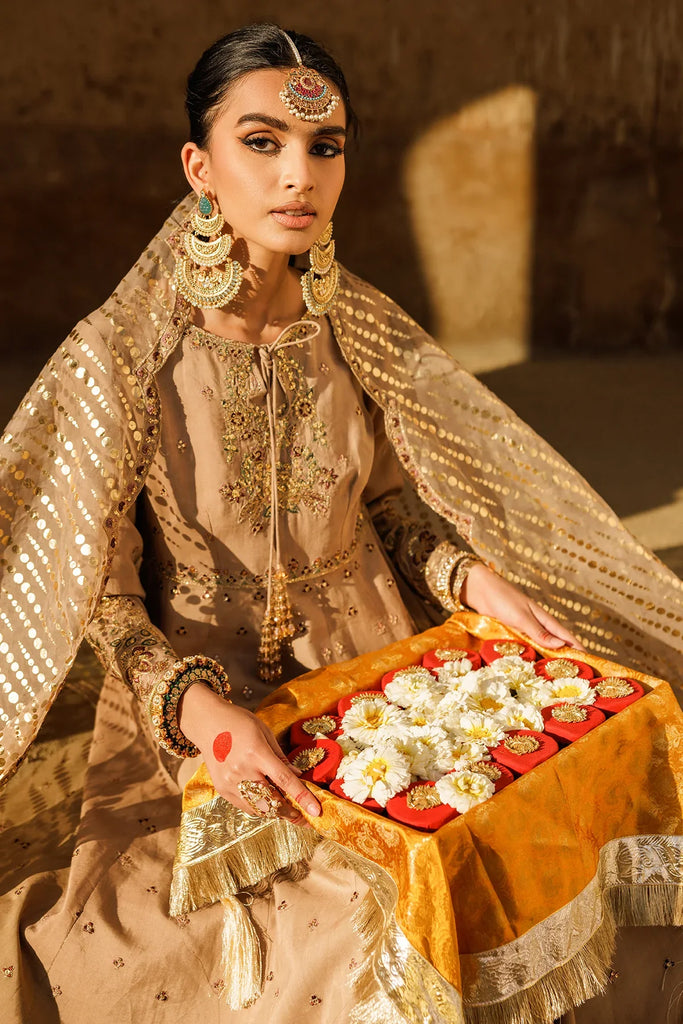 Charizma Mi Amor Pret/Stitched – Embroidered Raw Silk Suit CMA-5-024