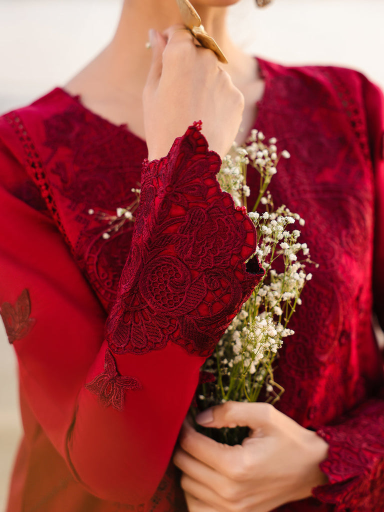 Faiza Faisal Marine Luxury Lawn – TARA