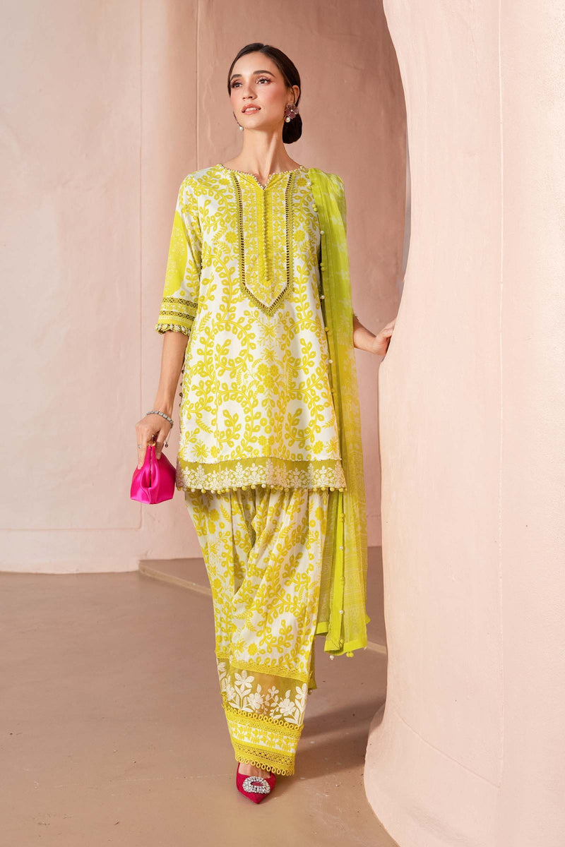 Maria B | Pre Fall 25 | SF-EA25-05-Mustard