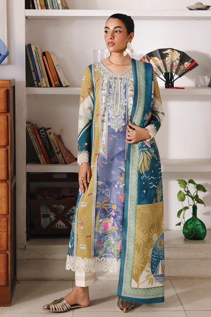 Qalamkar QPrints Fall/Winter – QW-10 (A) ALINA