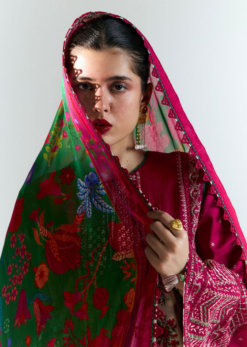 Nirmal by Hussain Rehar Embroidered Lawn Suits Unstitched 3 Piece HRR25NL Inaya - Summer Collection main image 1