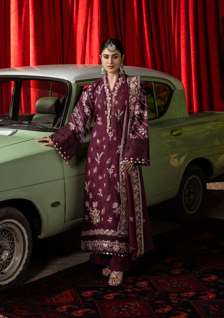 Kahf Karandi with Embroidered Chiffon – KKH-6A UMBALITE