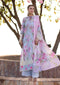 Elaf Prints Chikankari Lawn – ECK-04A OCEAN BLOSSOMS