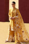 Cross Stitch Eid Lawn Edit – MAIZE OCHRE-3 PIECE EMBROIDERED LAWN SUIT