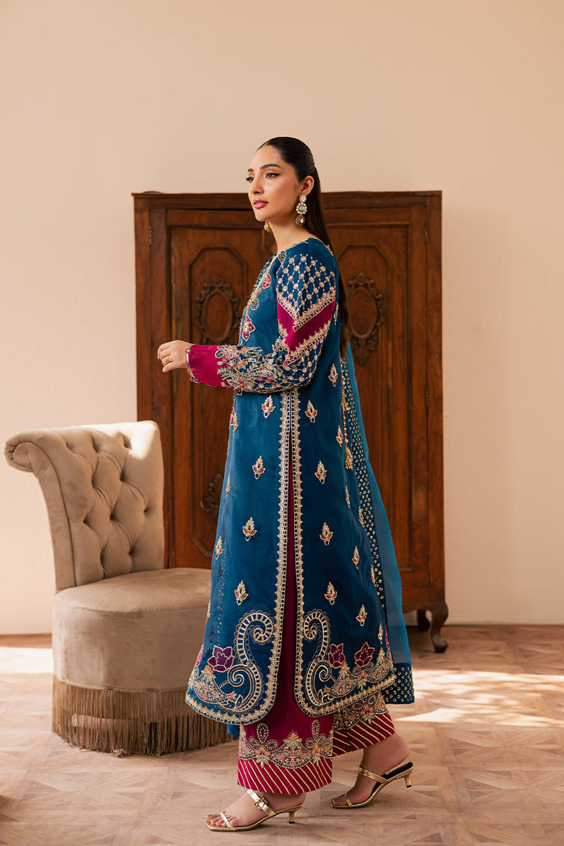Suave by Emaan Adeel Embroidered Mesoury Suits Unstitched 3 Piece EA25LF Velith - Formals Collection main image 0