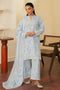 Cross Stitch Mahiri – Ballard Blue - 3Pc Embroidered Cambric Suit