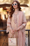 Saadia Asad Noor Eid Luxe Printskhaas Lawn – D6 - B - Ballet Pink