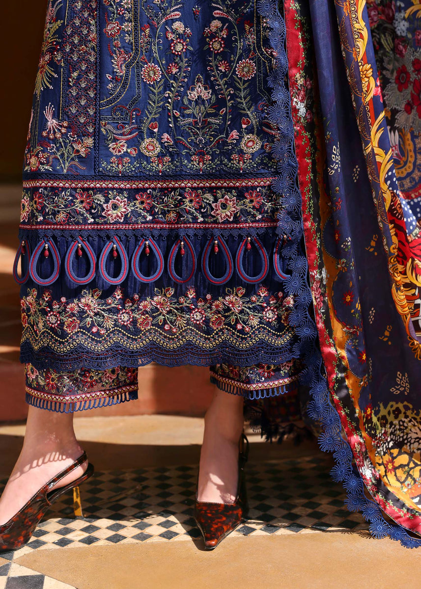 Elysia by Kanwal Malik Embroidered Lawn Suits Unstitched 3 Piece KM24E Ariana - Summer Collection main image 0