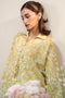 Cross Stitch Daily Wear – OCHRE CHARM-2 PC PRINTED KHADDAR SUIT