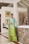 Noor by Saadia Asad Luxury Chikankari Lawn Collection – D5-A Aqua Ombre