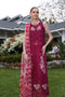 Noor by Saadia Asad Luxury Chikankari Lawn Collection – D10-A FUCHIA