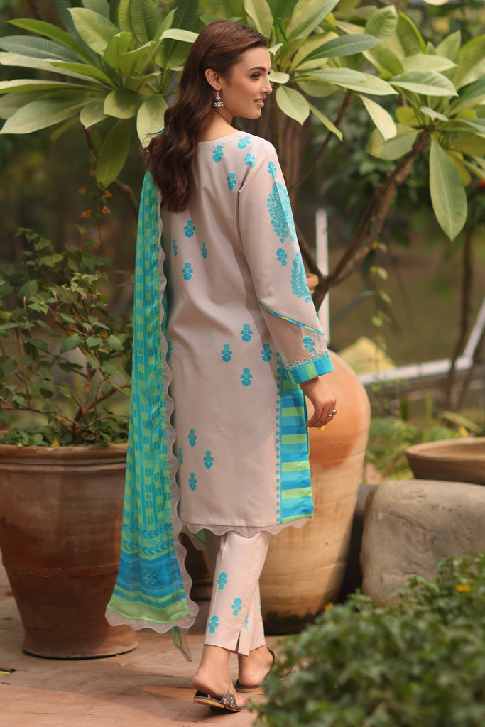 Charizma C-Prints – Printed Lawn Shirt with Chiffon Dupatta and Trouser DCSP4-9