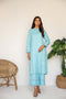 Sahar Stitched/Pret Dobby Jacquard Co-Ord Sets – Springtime Blues