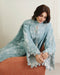 Roheenaz Petals in Print Lawn – Azure Botanica