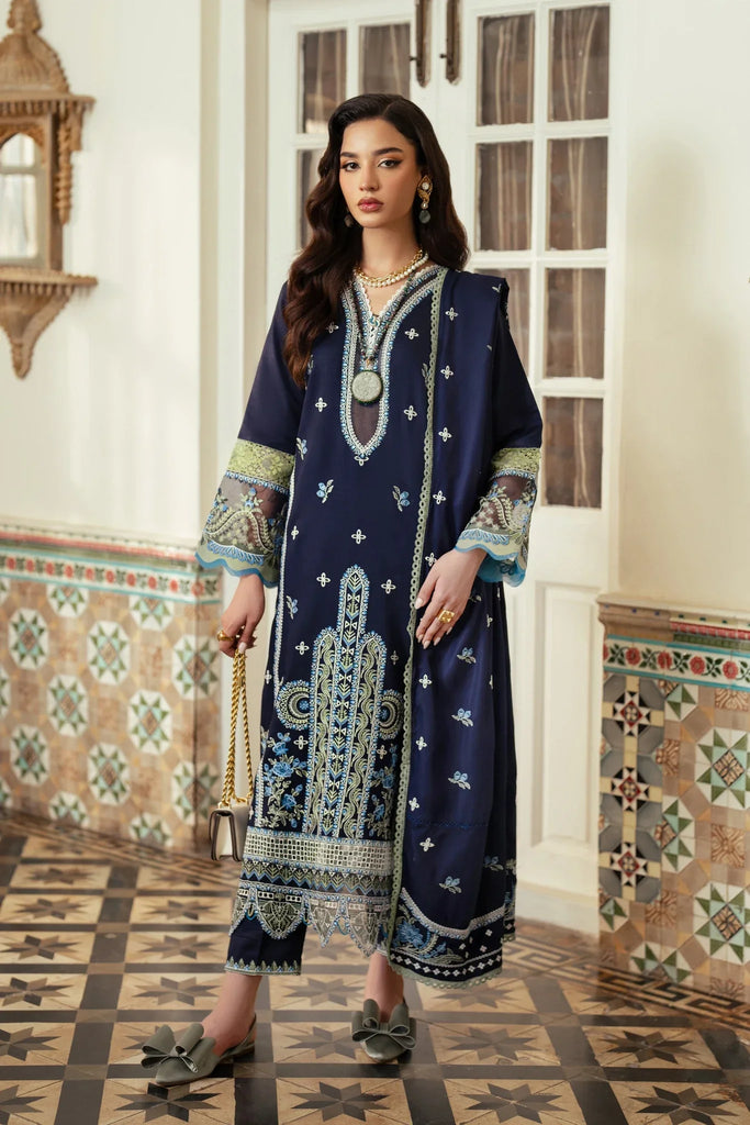 Aabyaan Miraal Signature Embroidered Viscose Fall Collection – SIRAN (AV-03)