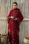 MARIA.B MPrints – Embroidered Dobby Linen Suit - MPA3110-A