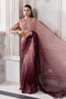 MARIA.B Mbroidered Luxury Formals – Embroidered Chiffon Saree | BD-3001