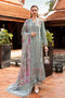 MARIA.B MPrints Winter – Embroidered Twill Linen Suit MPT-2802-A