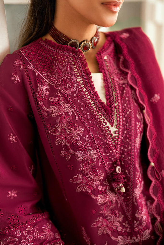 Qalamkar Luxury Lawn Eid Edit – SB-02 Sameen