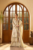 Maryam Hussain Luxury Lawn – Mint