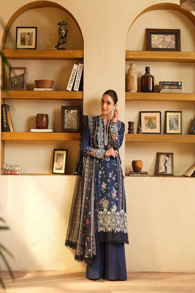 Maryam Hussain Luxury Lawn – Twilight