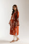 Ethnc Embroidered 2 pc SUIT– RUST | E4156/103/205