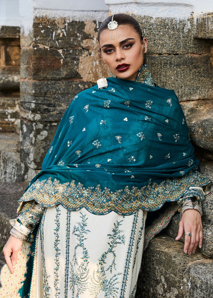 Hussain Rehar Luxury Lawn – Veil