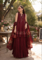 Saadia Asad Noor Eid Printskhas Lawn – D14 – Ruby Royale