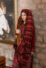 Maryam Hussain Luxe Winter Edition with Shawl – Rose