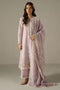 Cross Stitch Chikankari Lawn – Lilac Bloom