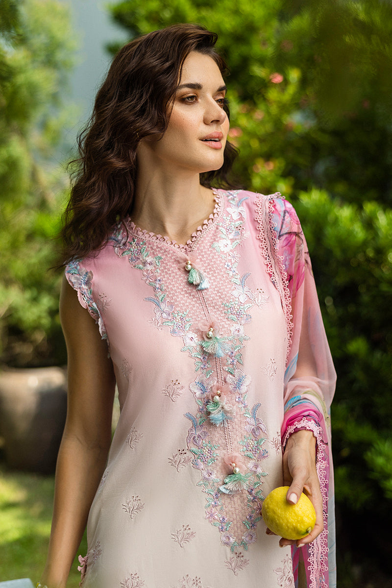 Solace by Mushq Unstitched Chikankari Lawn 3 Piece Suit MU26ULS Morning Veil MUNSS260201 - Festive Collection