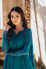 Azure Ensembles Luxury Chiffon Formals – Mystic Teal