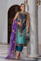 KhudaBaksh Luxury Pret Formals – Turquoise P-279