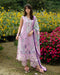 Mushq Hemline Lawn · The Secret Garden – Peony Glow