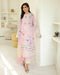 Roheenaz Petals in Print Lawn – Pink Veil