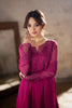 Azure Ensembles Luxury Chiffon Formals – Plum Reverie