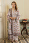 Gul Ahmed Mother's Tribute – 3 Piece Printed Linen Suit - LT-62020