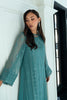 Azure Ensembles Luxury Eid Chiffon Formals – Sage Mystery