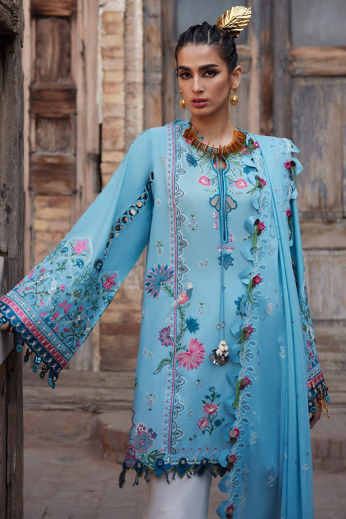 Elan Luxury Lawn 2025 – ISLA BLEU (EL25-11 A)