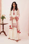 Zellbury Festive Collection – Embroidered Shirt Shalwar Dupatta - Cream - Khaadi Net Suit - 0363 - WULC22E30363
