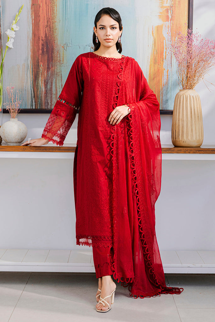 Zellbury Embroidered 3PC Lawn – 802