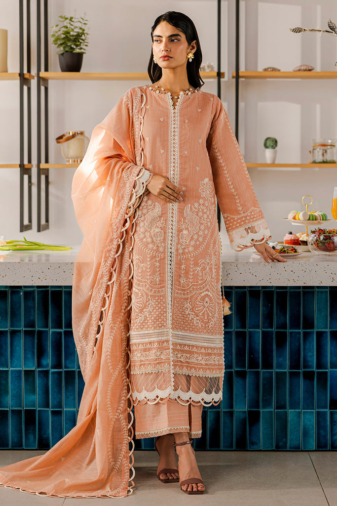 Zellbury Embroidered 3PC Lawn – 803