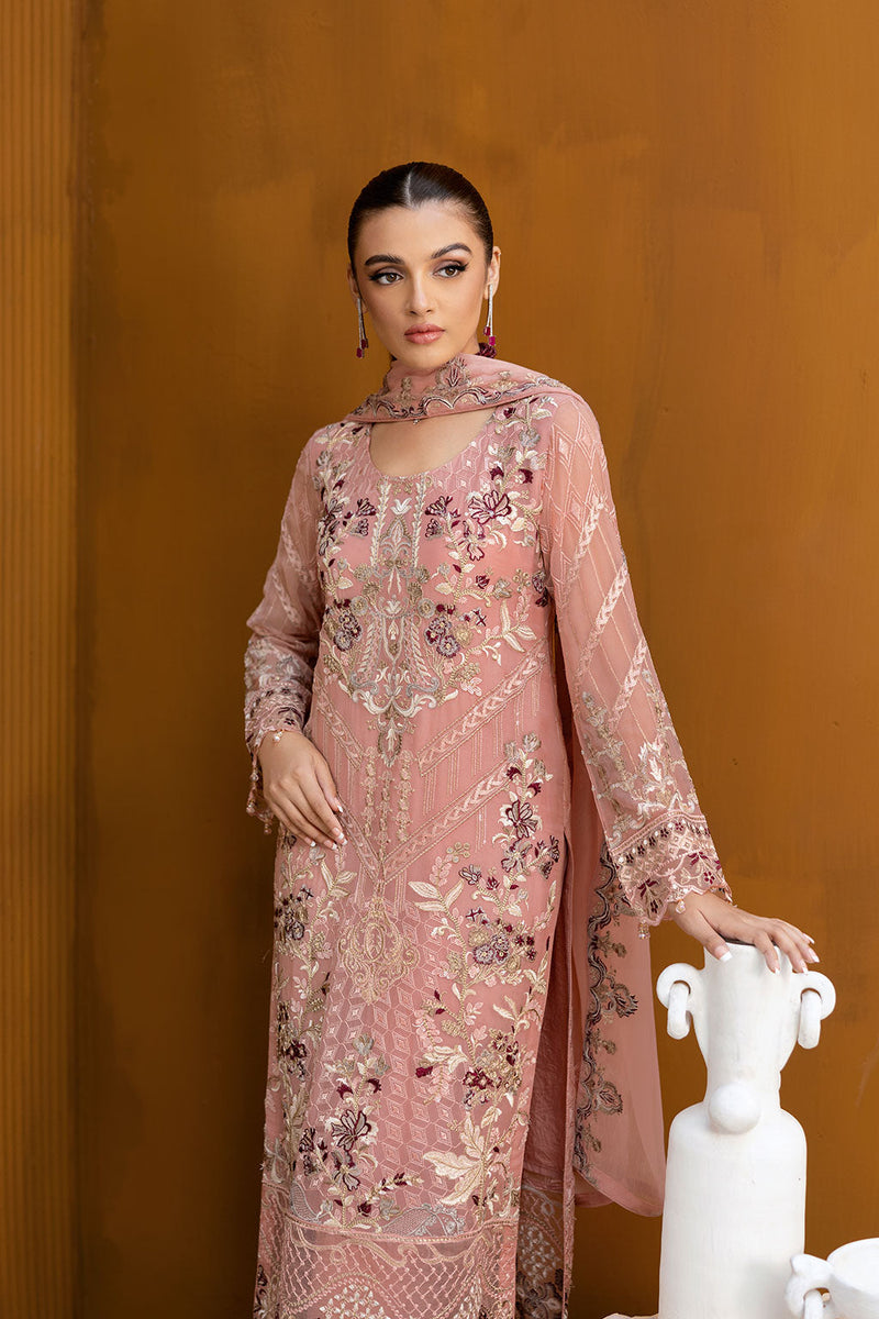 Chevron Luxury Chiffon Collection 24 by Ramsha | A-902