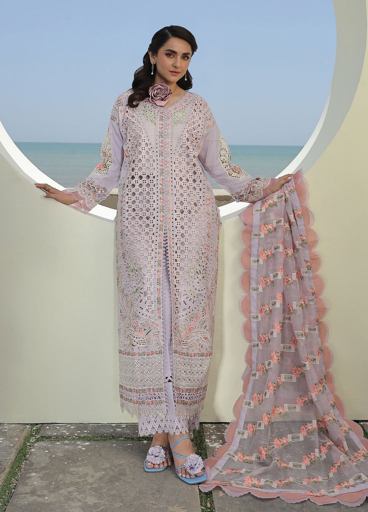 Maryam Hussain Festive Luxury Lawn – Feroz