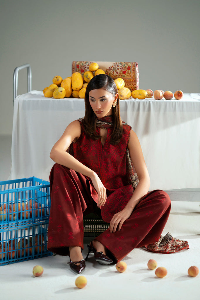 Saira Rizwan Joolie Prints – MIDNIGHT – JPU25-07