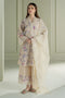 Cross Stitch Mahiri – Blooming Sand - 3pc Embroidered Lawn Suit