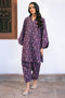 Cross Stitch Daily Wear – FROSTED PLUM-2 PIECE PRINTED KHADDAR SUIT