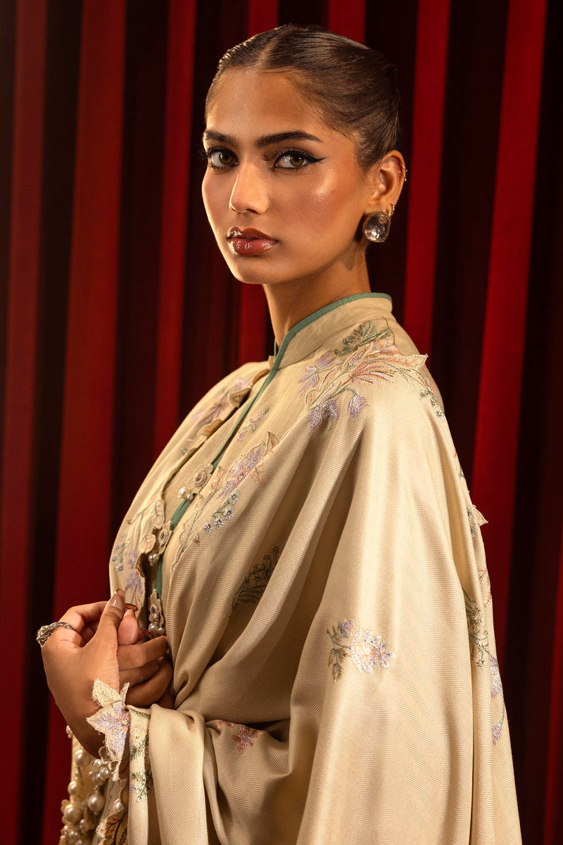 Sana Safinaz | Muzlin Winter 2024 | M243-011B-3CP main image 0