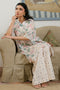 Cross Stitch Daily Wear – WHITE ORNATE-2 PC PRINTED LAWN SUIT
