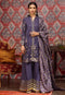 Cross Stitch Eid Jacquard Collection 2018 – Crown blue